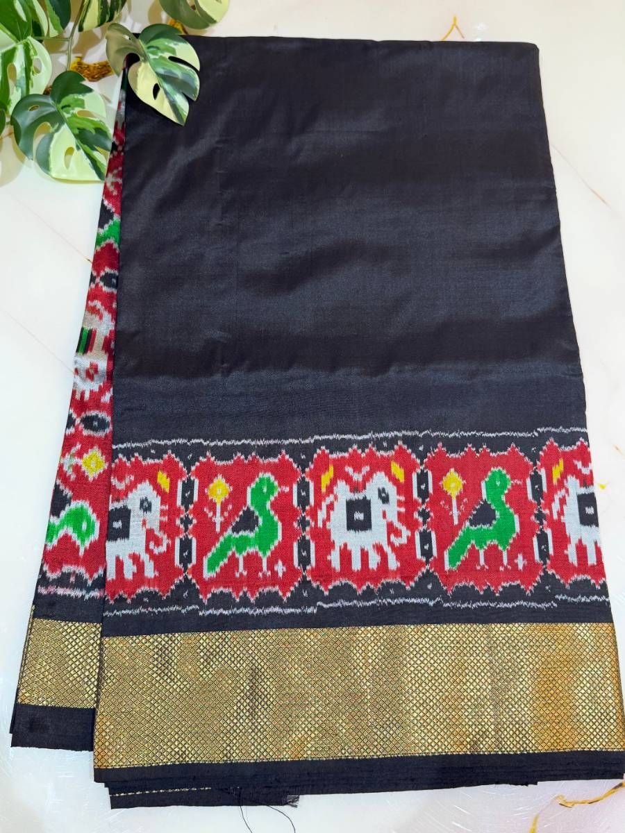 IKAT PATOLA SAREE (PREMIUM MADATHAASU WEAVING)