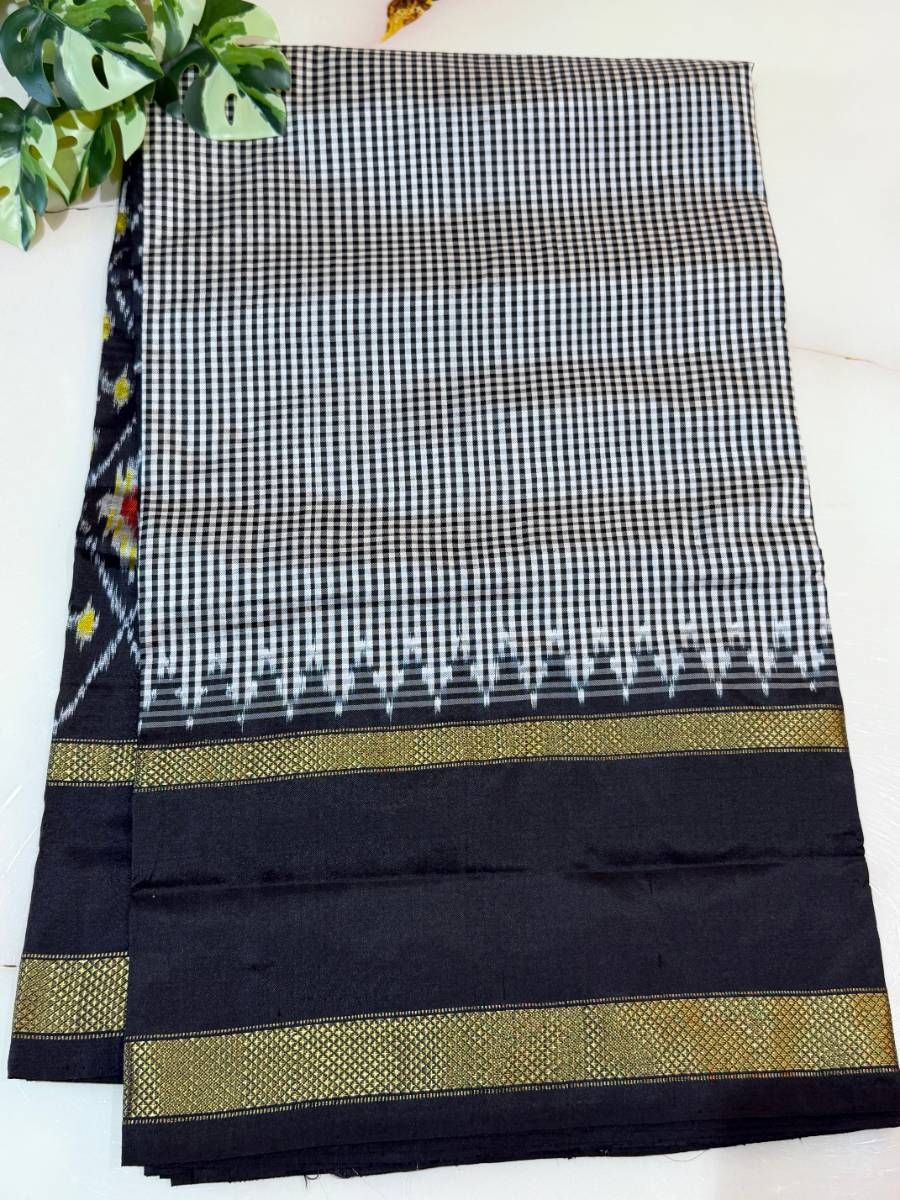 Black Raj Ikat