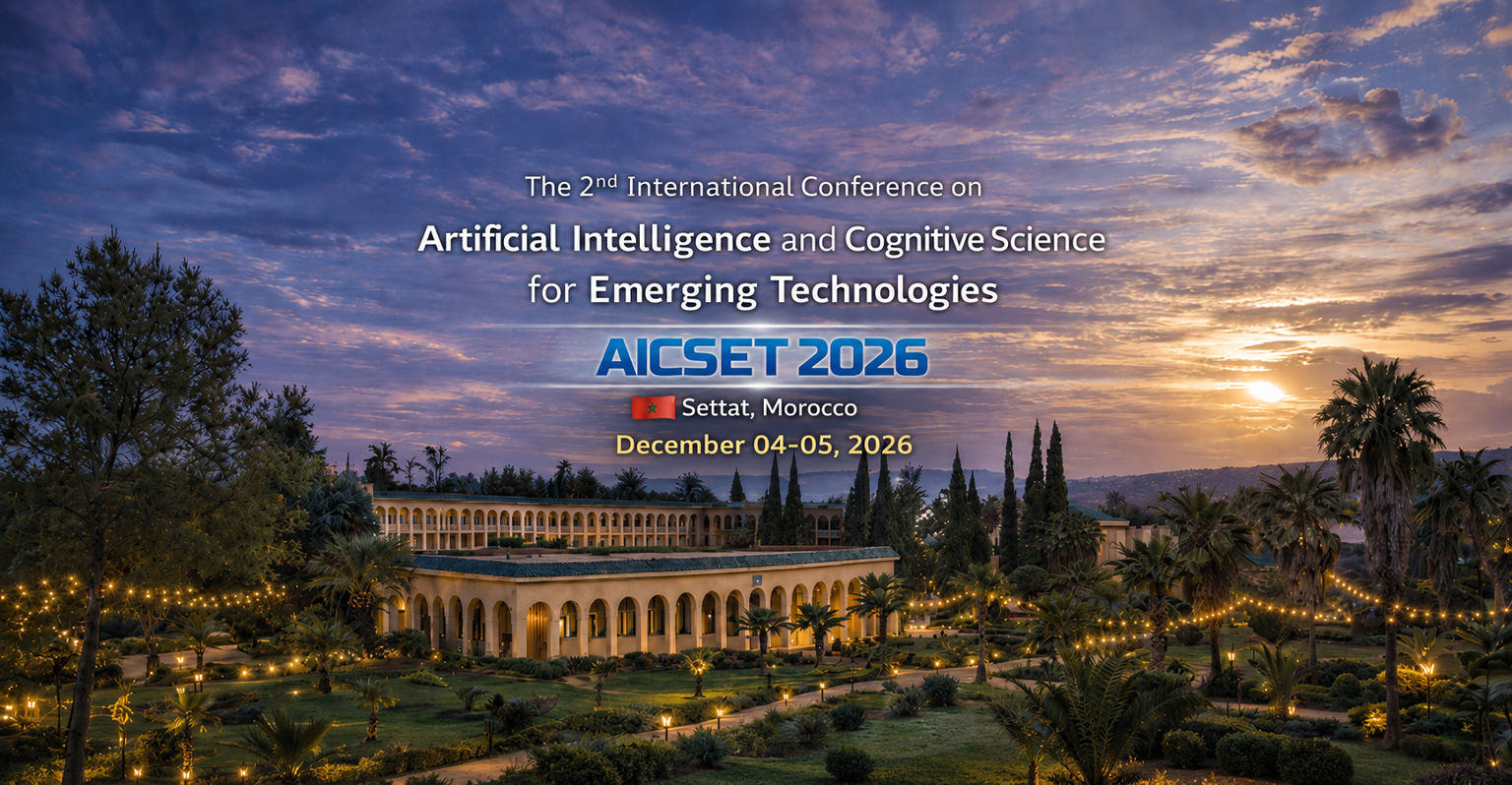 AICSET 2026 Conference - Slide 1