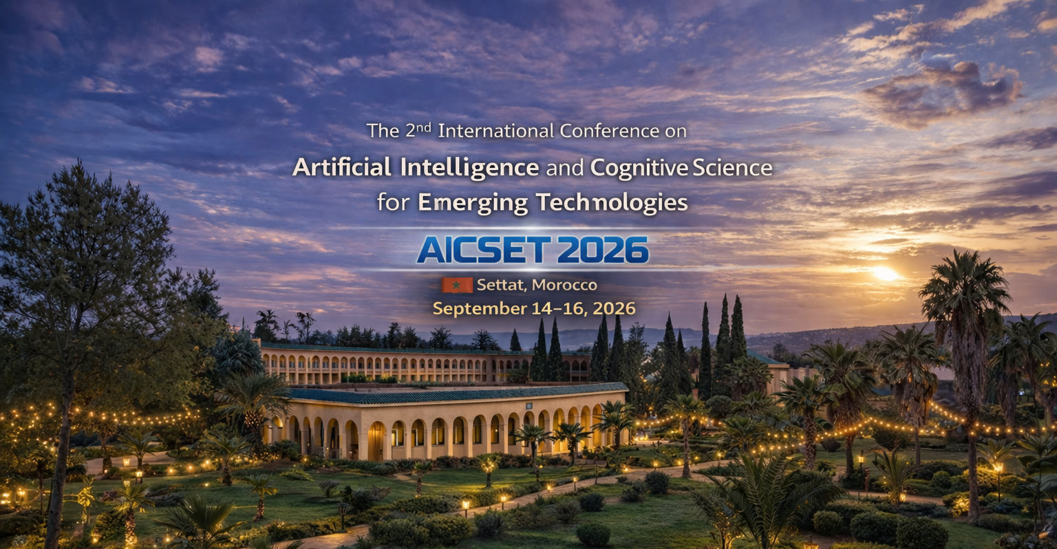 AICSET 2026 Conference - Slide 1