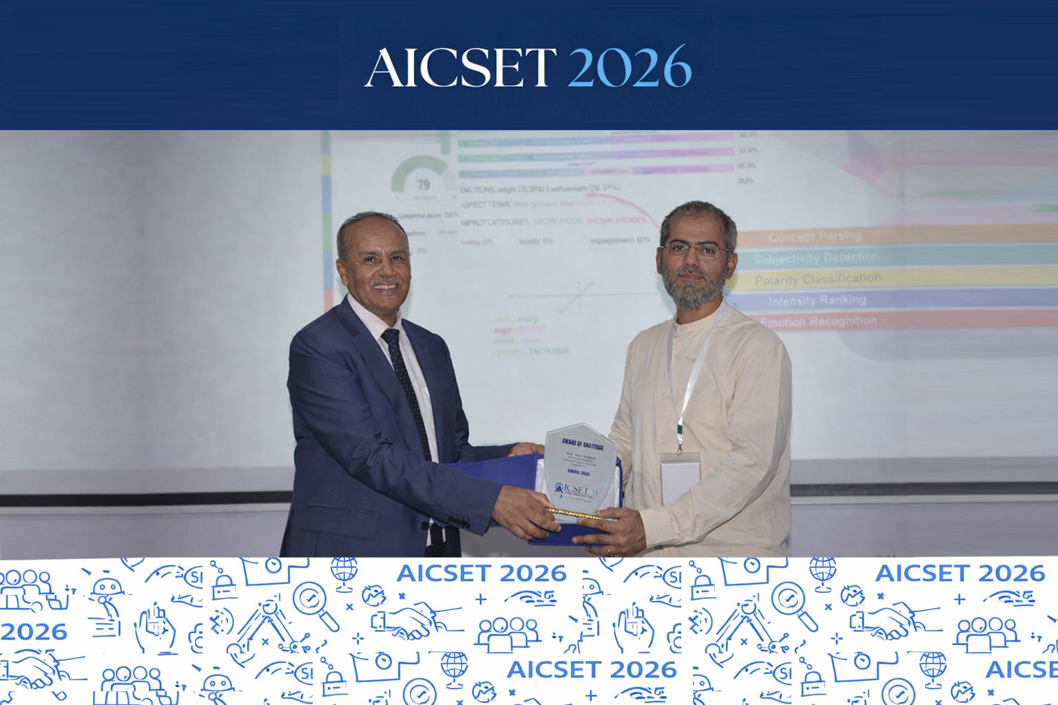 AICSET 2026 Conference - Slide 2
