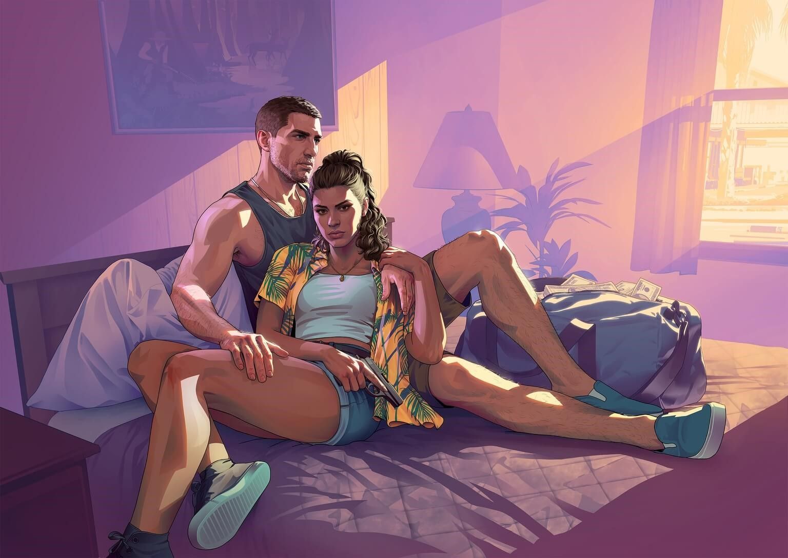 $LUCIA in Vice City streets