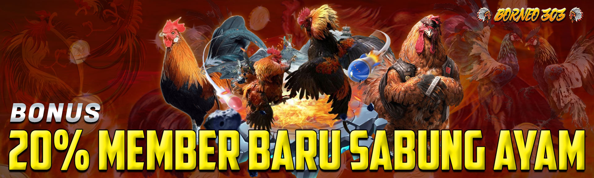 Bonus Free Chip Download Apk BORNEO303