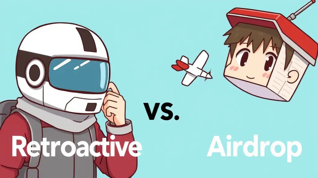 Retroactive  Airdrop khác nhau như thế nào? (2025)