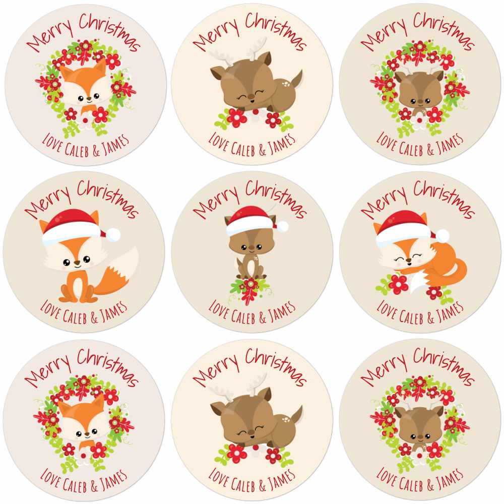 Foxes Christmas Labels for Sale - Buy Labels online in South Africa ...