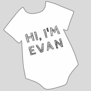 Birth Announcement Onesies - Image 6