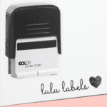 Custom Logo Stamp by Lululabels