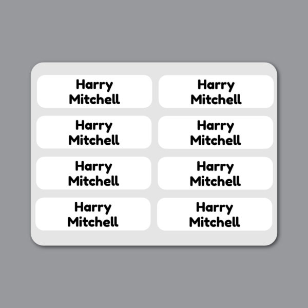 Iron-on Labels - 55 pack - Plain for Sale - Buy Labels online in South ...