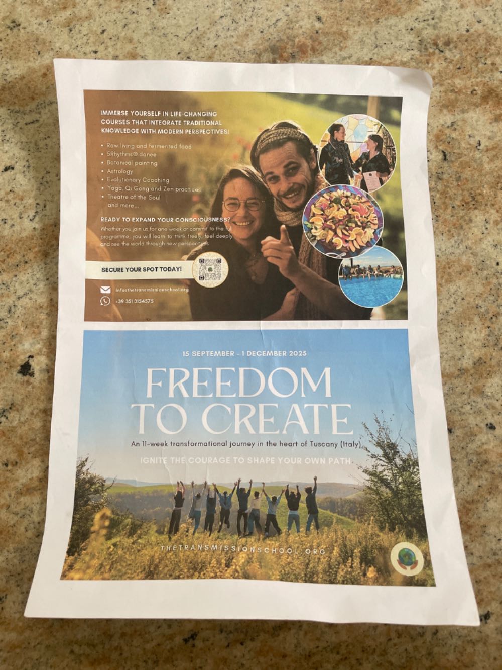 Event image for Freedom to create