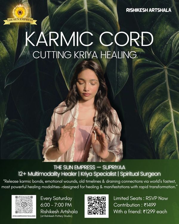 Karmic Cord Cutting Kriya Healing Session | Supriyaa : The Sun Empress – Image 1