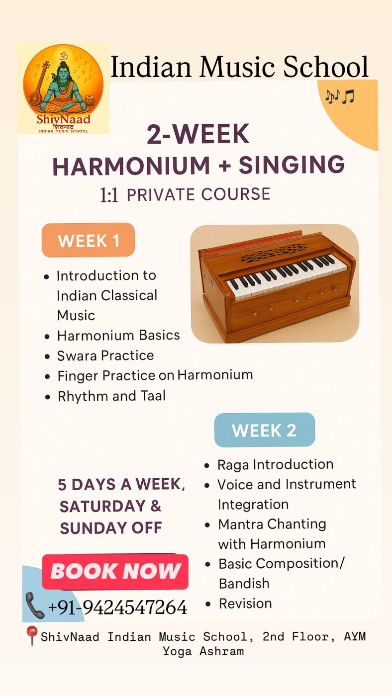 Event image for Harmonium + Singing Class