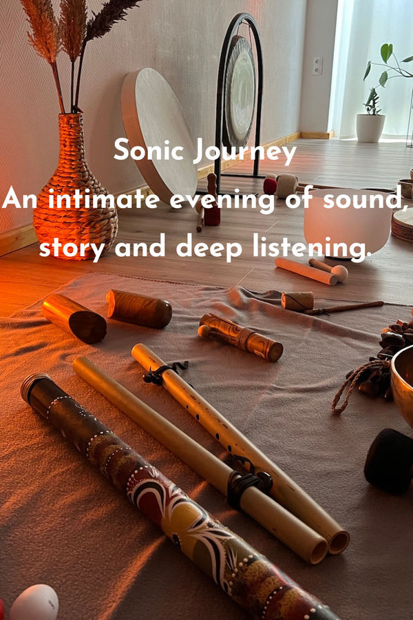 Sonic Journey: An intimate evening of sound, story and deep listening. – Image 1