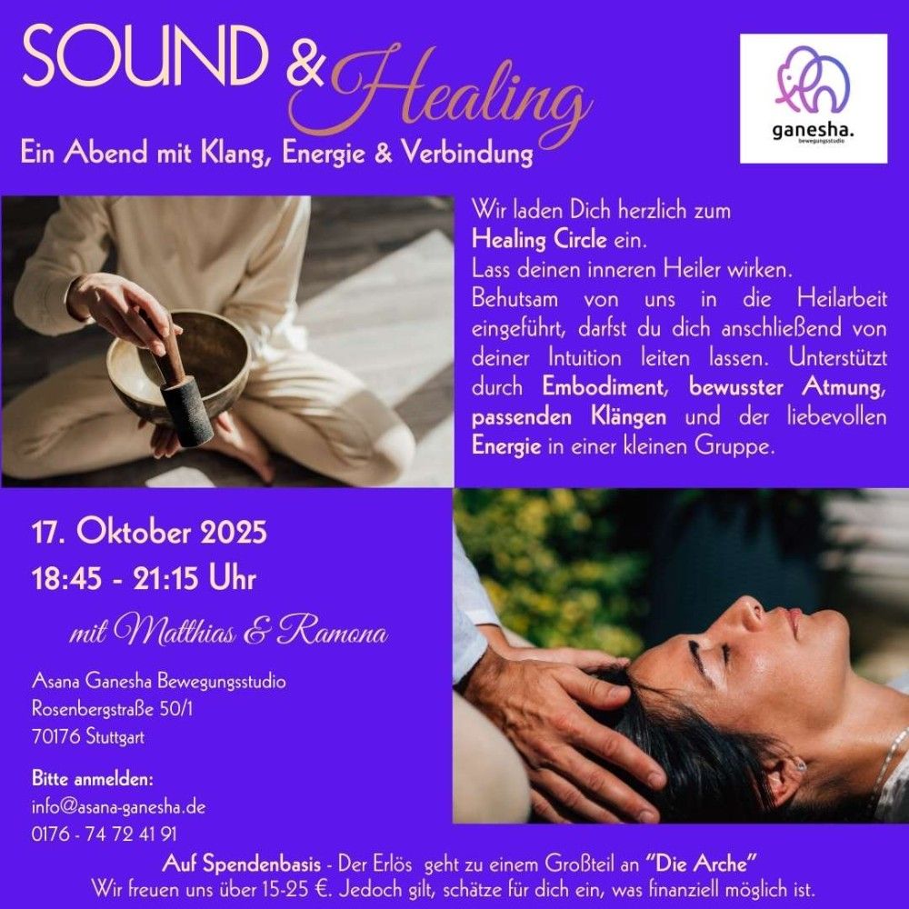 Event image for Sound & Healing by AsanaGanesha