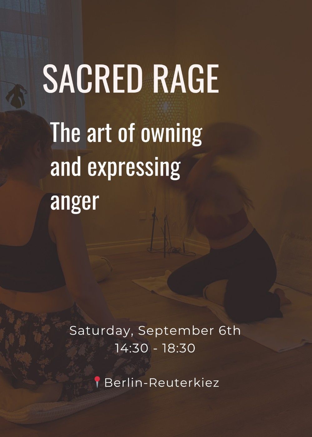 Event image for Sacred Rage: The Art of Owning and Expressing your Anger