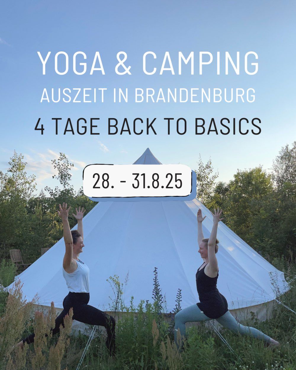 Event image for Yoga & Naturcamping in Brandenburg BACK TO BASICS 28.-31.8.25