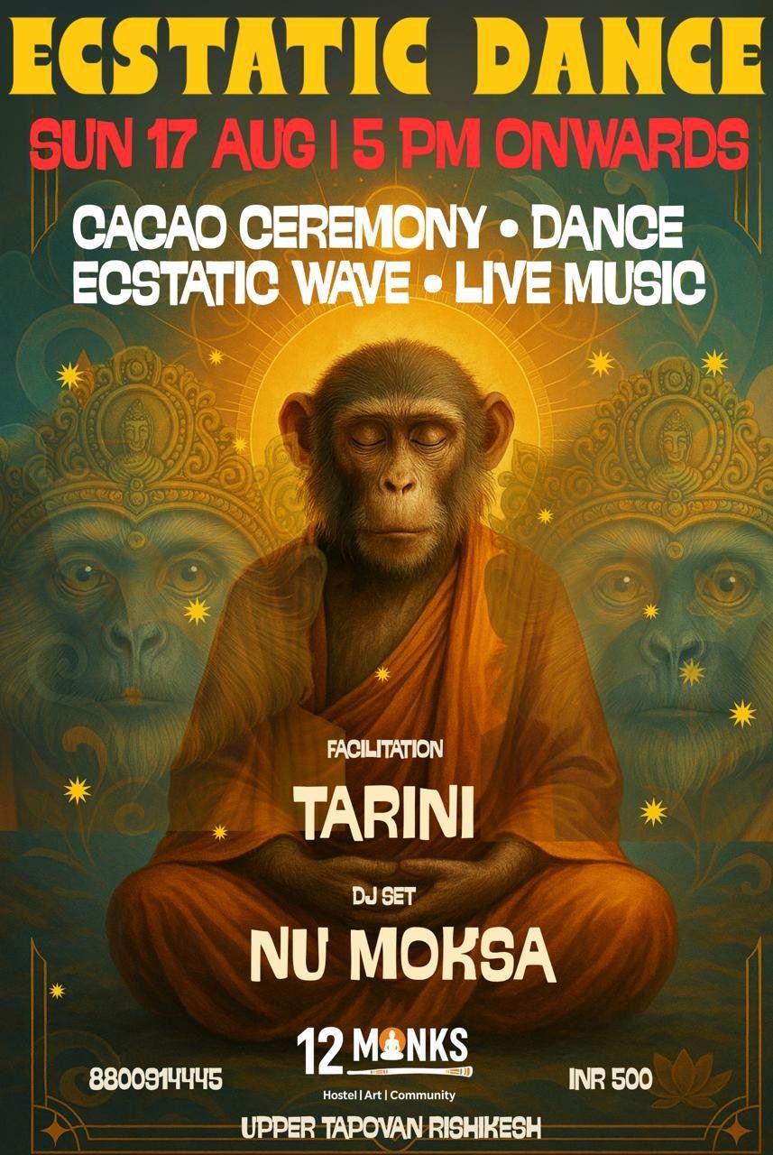 Event image for Ecstatic Dance & Cacao Ceremony 🪩✨