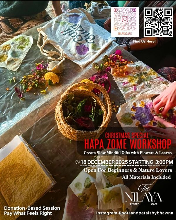 Christmas Special Hapa Zome Workshop – Image 1