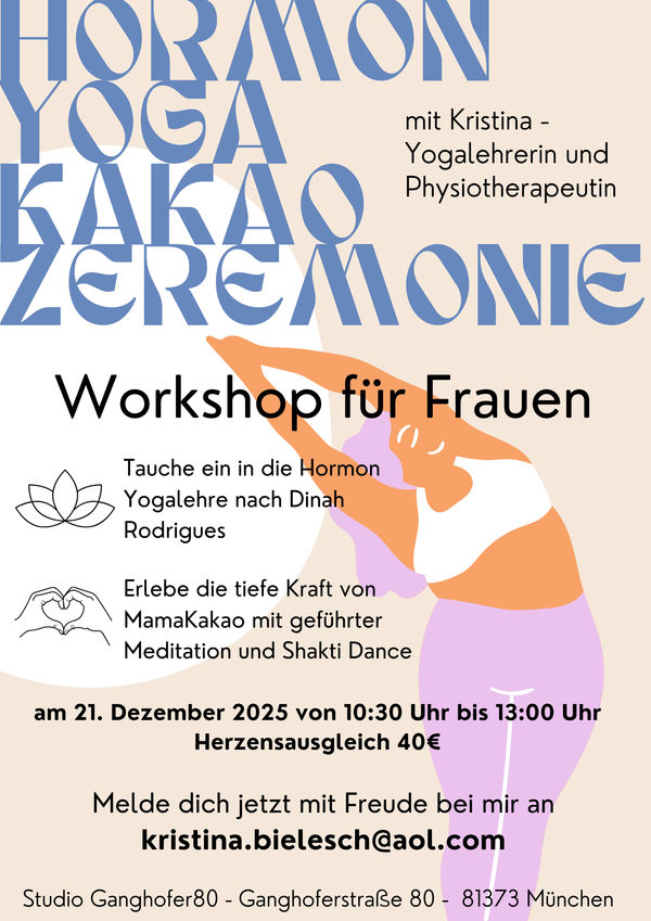 Hormon Yoga & Kakao Zeremonie Workshop für Frauen – Image 1
