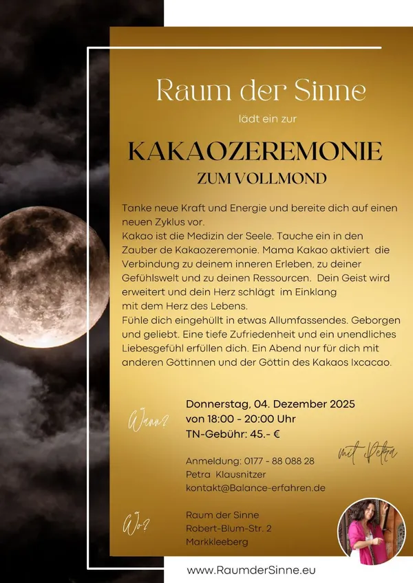 Event image for Kakaozeremonie zum Neumond 