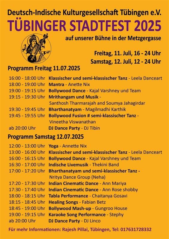 Event image for Tübinger Stadtfest 2025