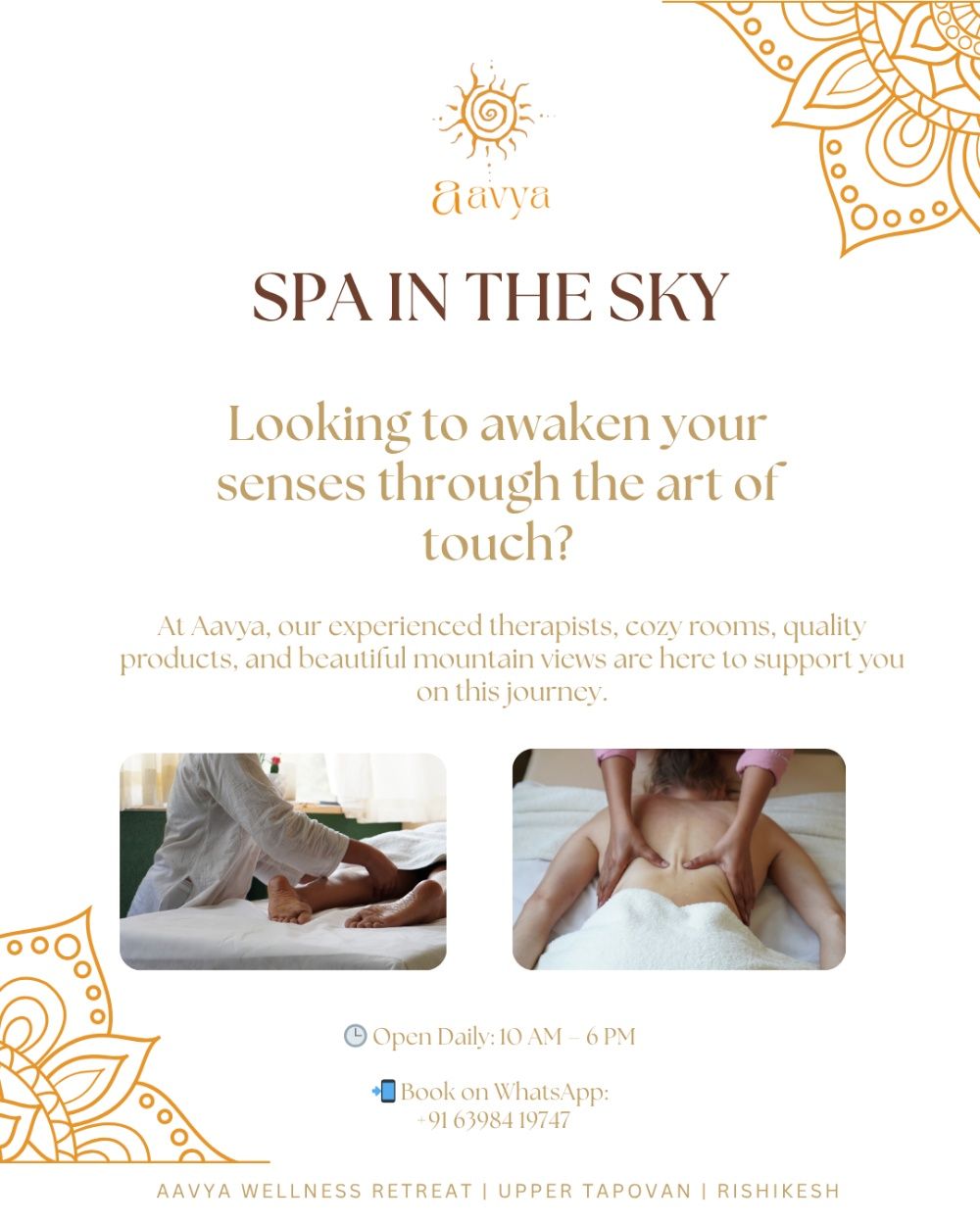 Event image for SPA at Aavya