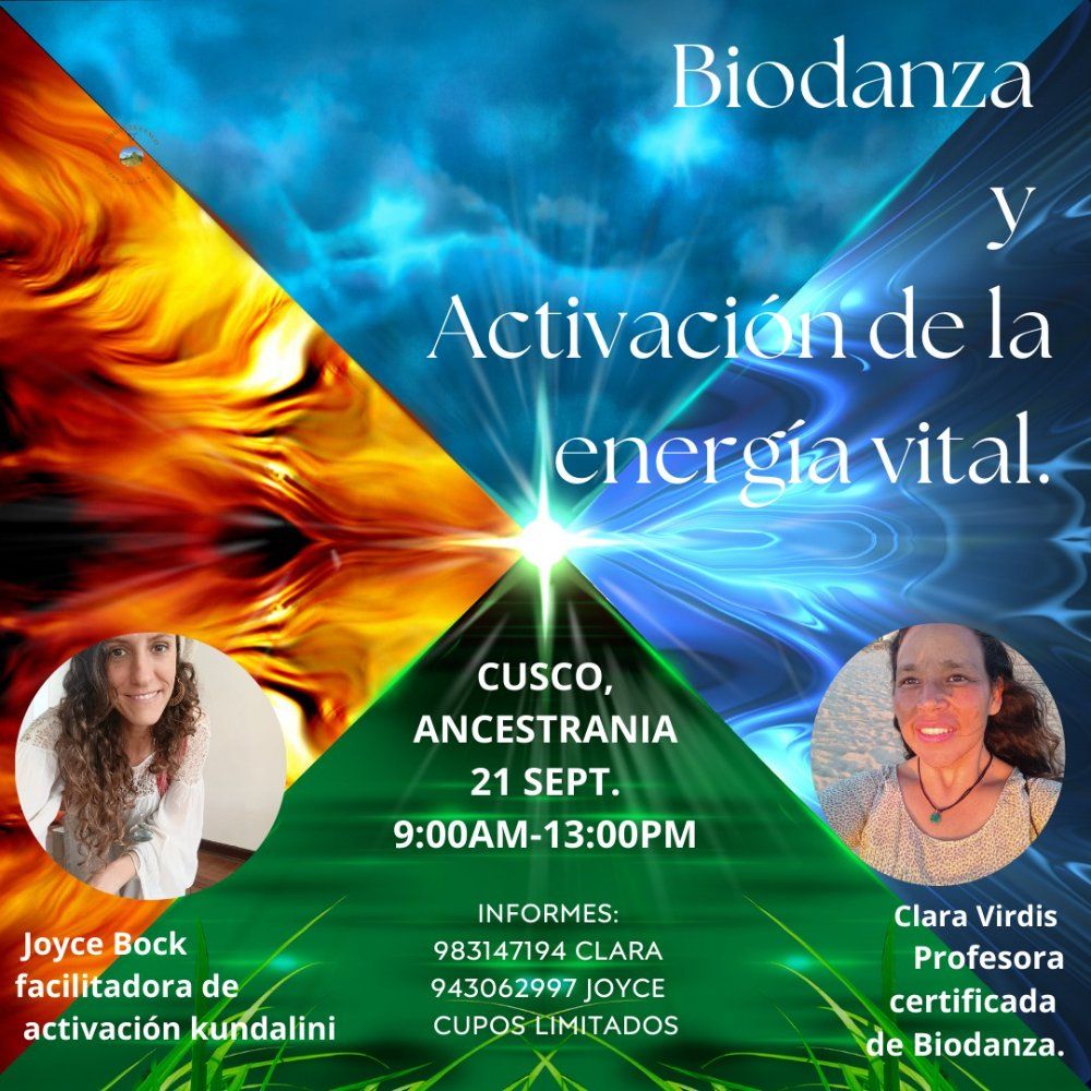 Event image for BIODANZA + ACTIVACIÓN DE LA ENERGÍA VITAL