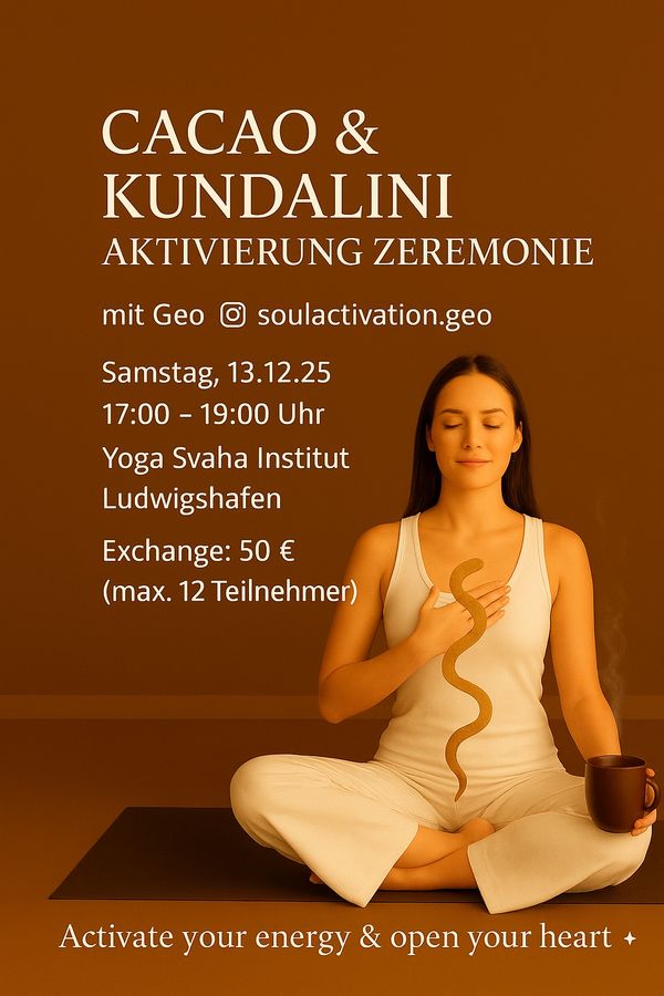 Cacao and Kundalini Activation Ceremony – Image 1