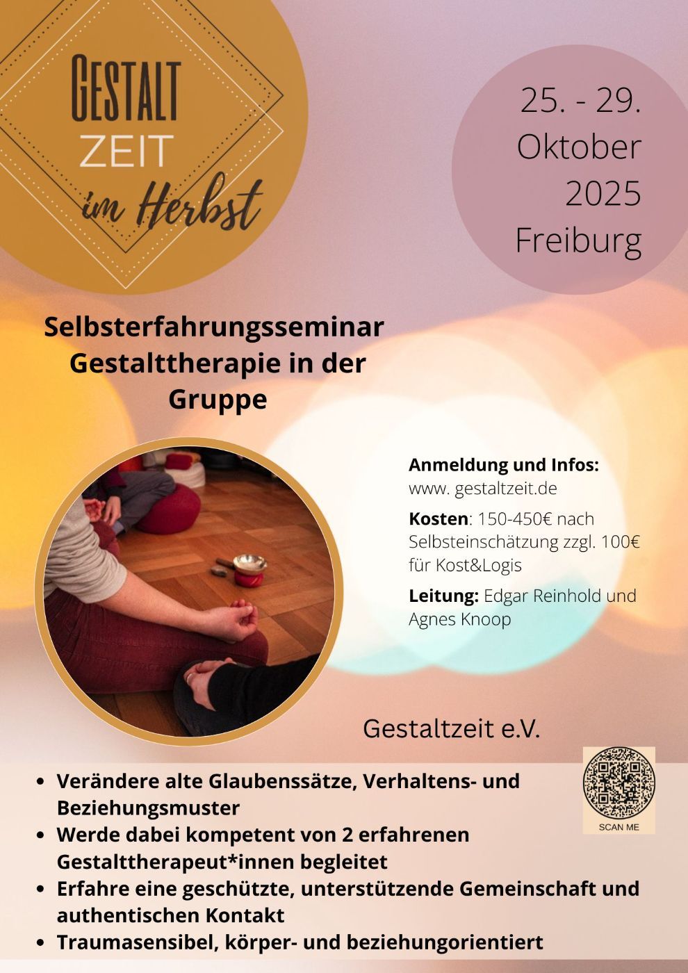Event image for Gestaltzeit im Herbst - Selbsterfahrungsseminar Gestalttherapie in der Gruppe