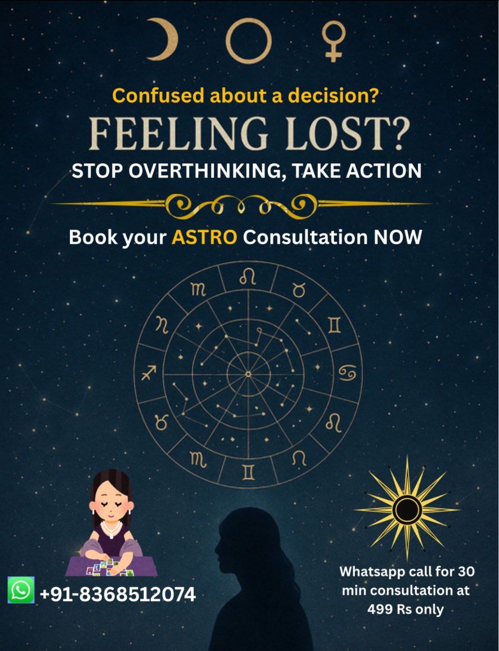 Event image for 1:1 Astrology Session