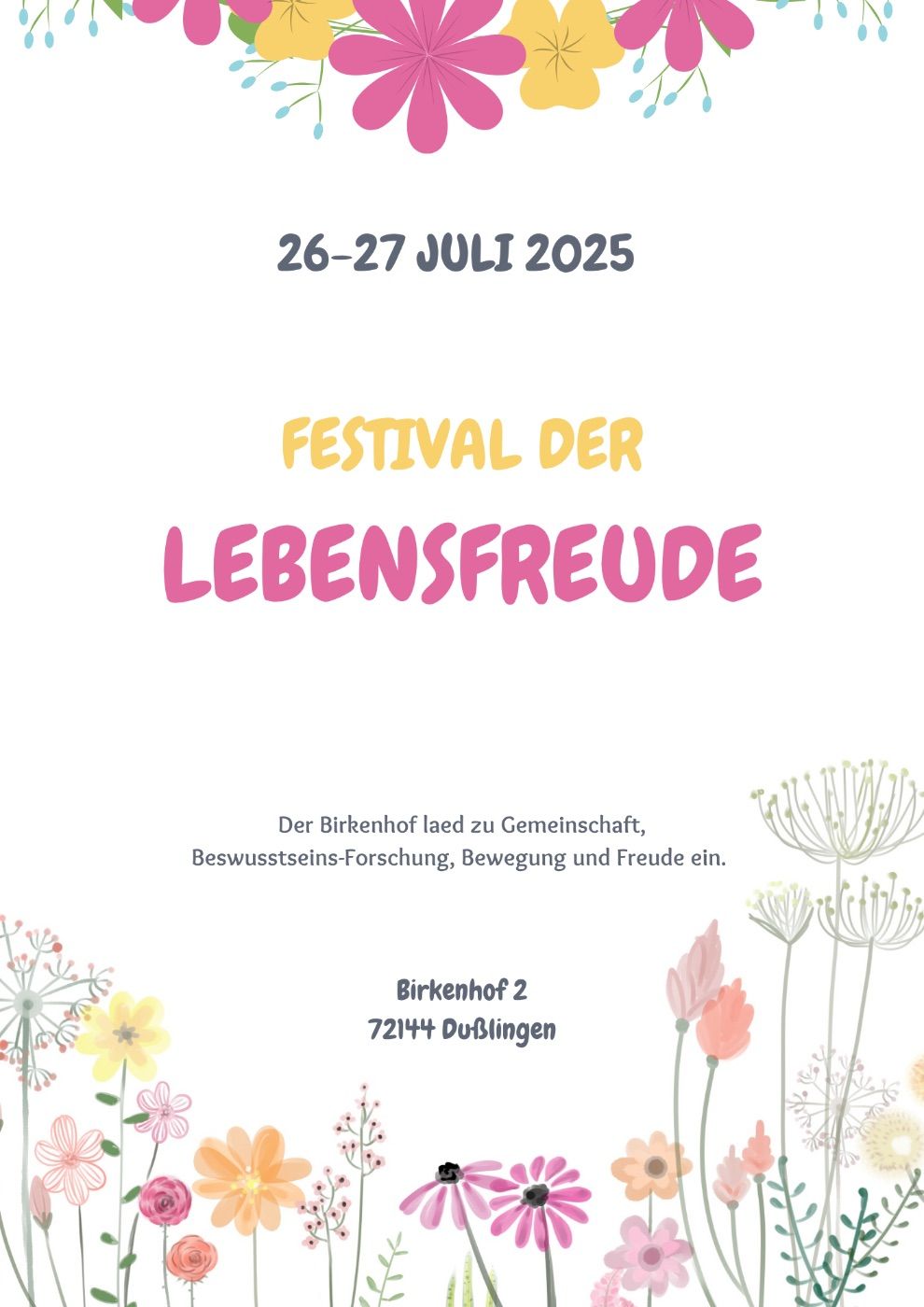 Event image for Festival der Lebensfreude