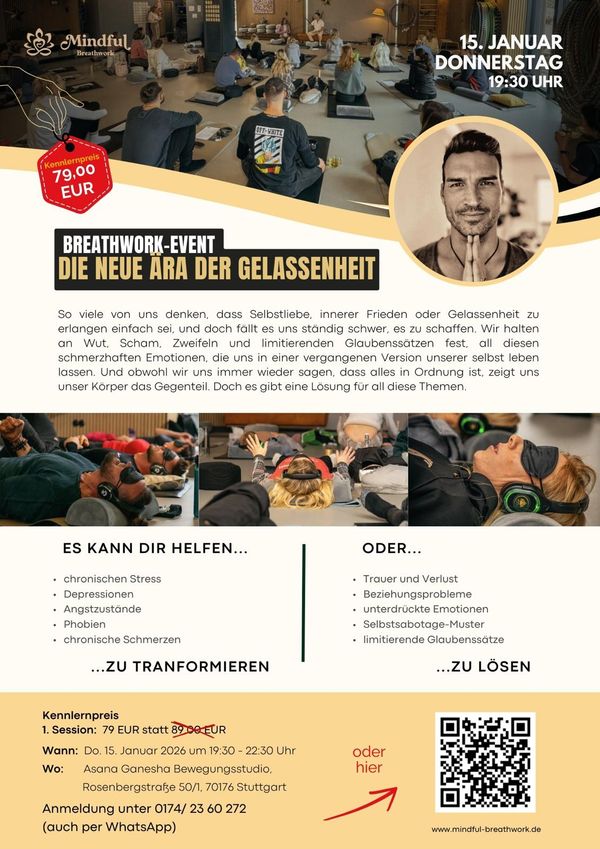 Breathwork-Event: Die neue Ära der Gelassenheit – Image 1