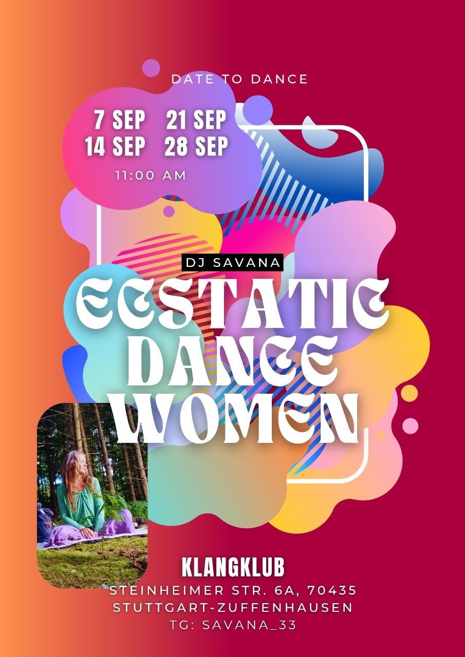 Event image for ECSTATIC DANCE WOMEN