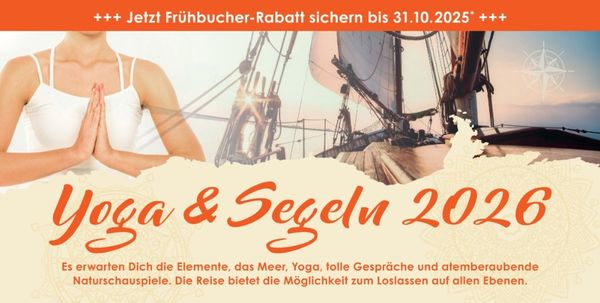 Leinen los – Richtung Abenteuer & Entspannung. Komm mit zu zum Yoga & Segeln auf dem Ijsselmeer - Pfingstferien 2026! – Image 1