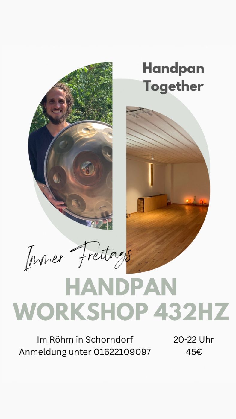 Event image for Handpan Workshop 432hz für Fortgeschrittene 