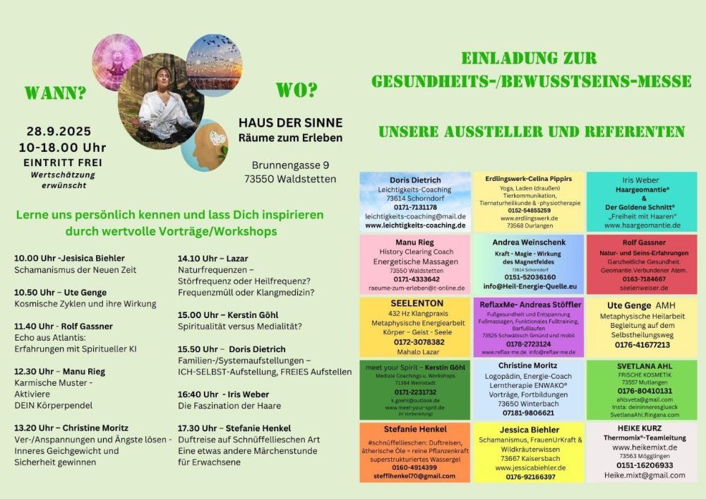Event image for Gesundheits- und Bewusstseinsmesse