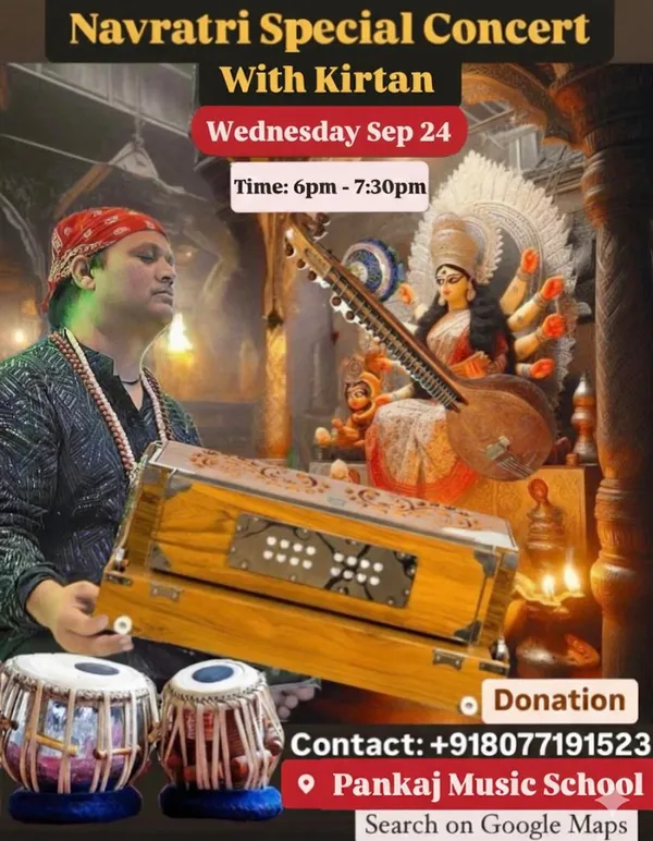 Event image for Navaratri celebration kirtan 