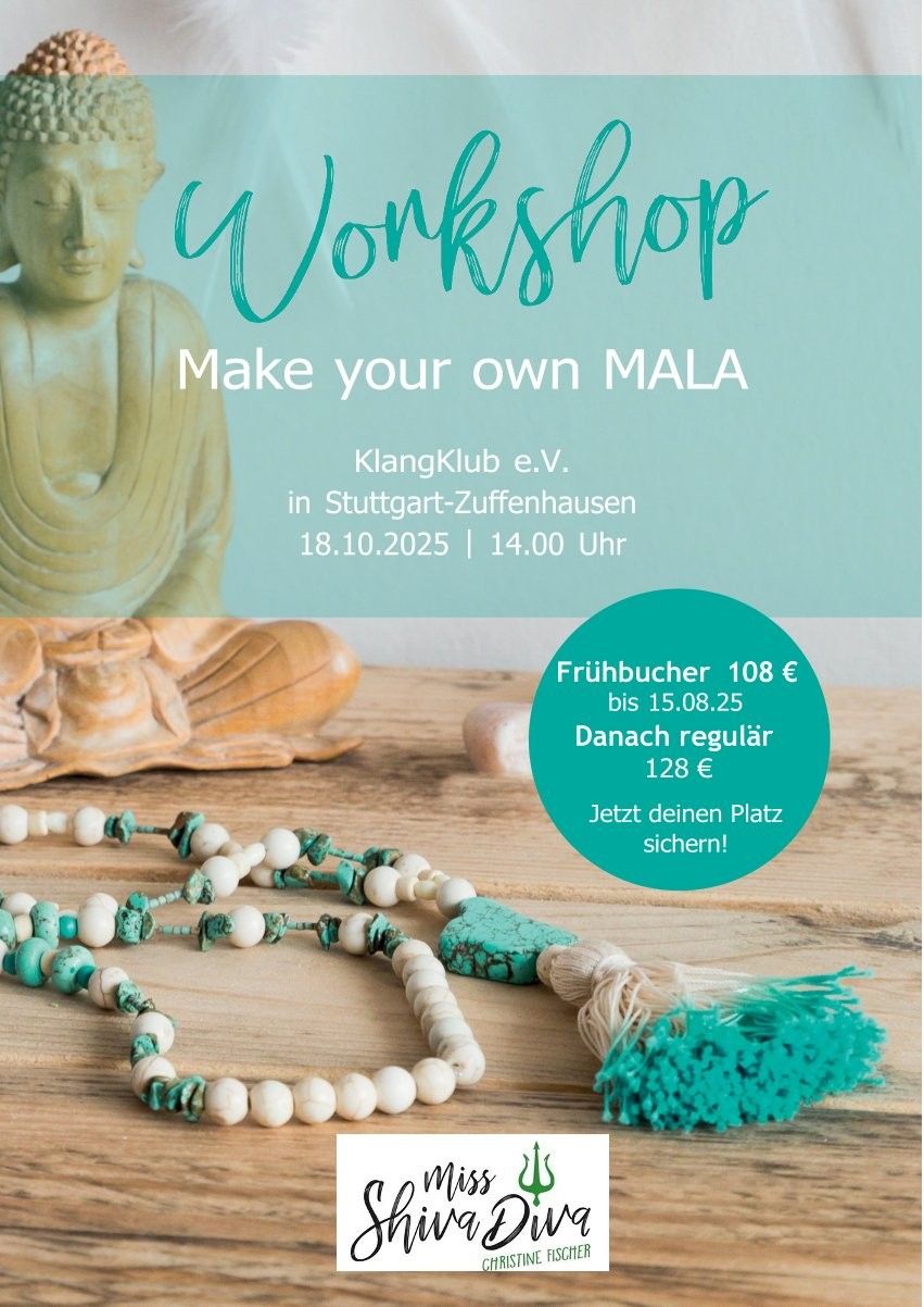 Event image for 📿🧘ૐ  🔱DIY-Workshop mit Miss Shiva Diva. Make your own Mala - Jetzt deinen Platz sichern!