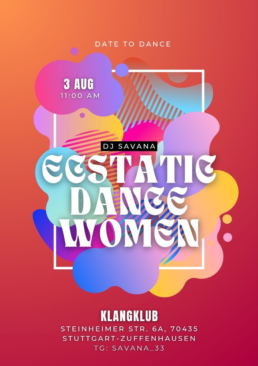 Event image for ECSTATIC DANCE WOMEN