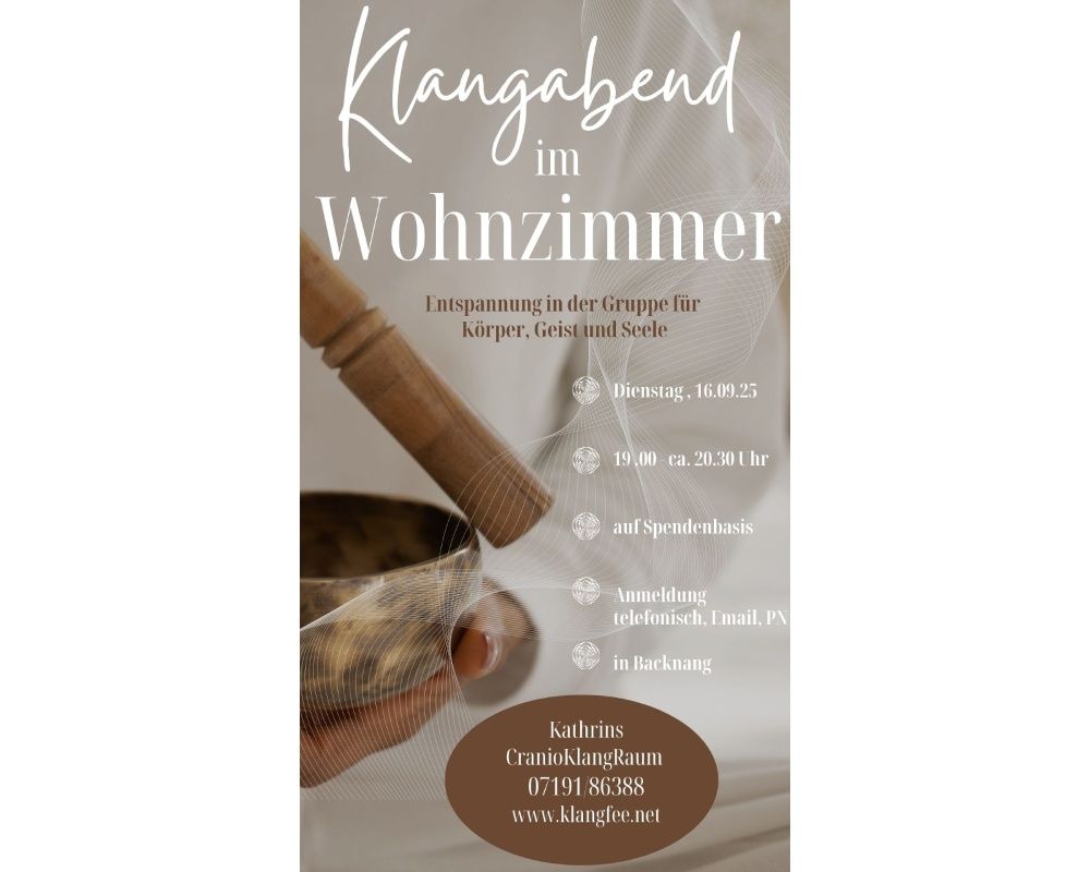Event image for Klangabend im Wohnzimmer 