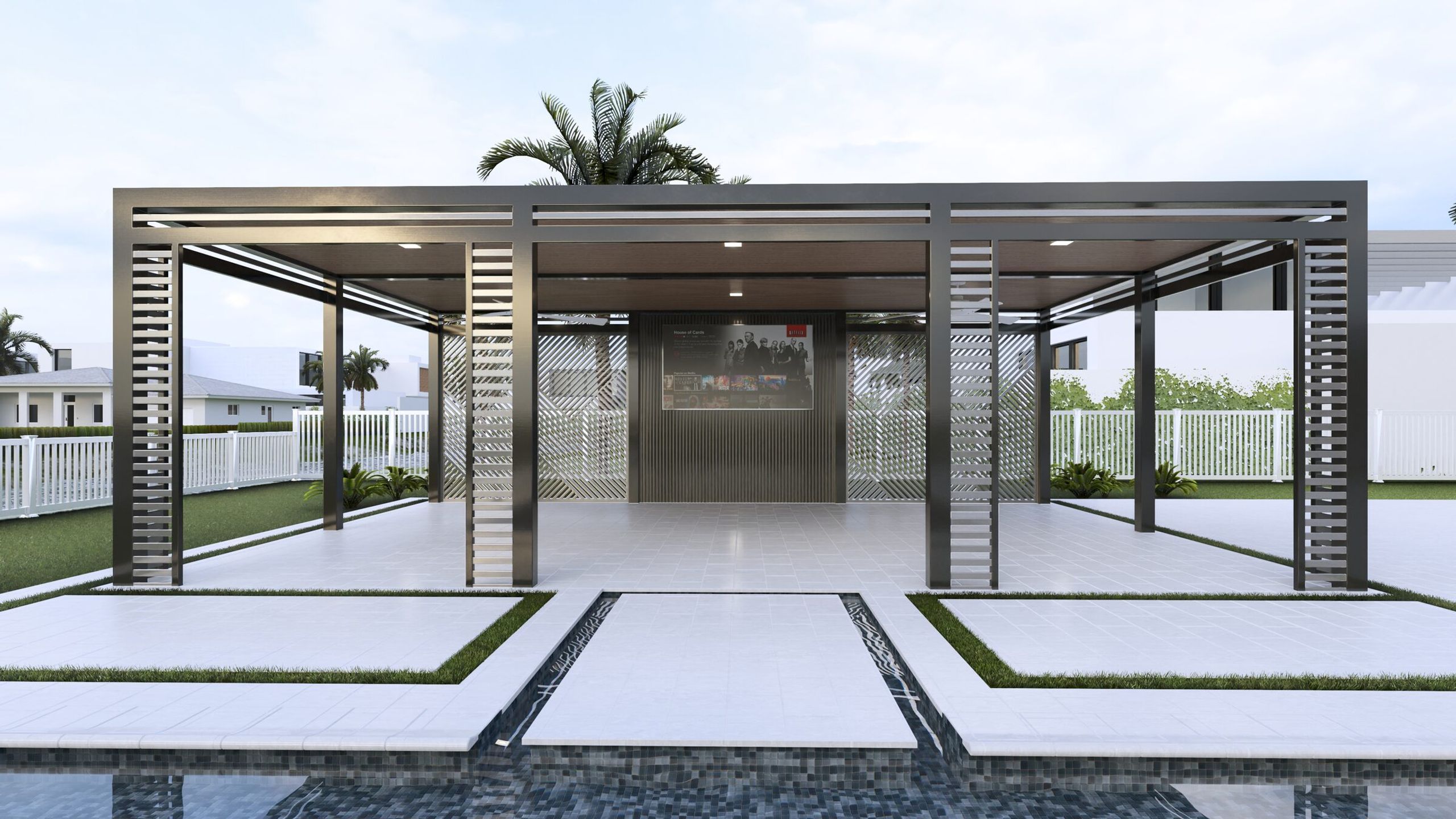Backyard Pavilion & Outdoor Living