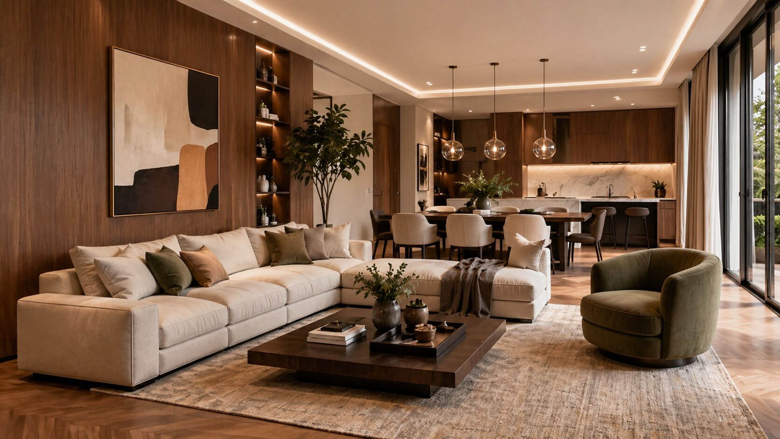 Photorealistic architectural rendering by Proystudio