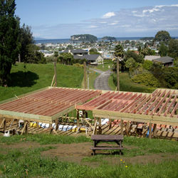 Sustainable pole house, Whangamata