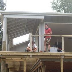 Sustainable pole house, Whangamata