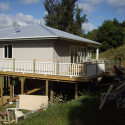 Sustainable pole house, Whangamata