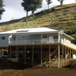 Sustainable pole house, Whangamata