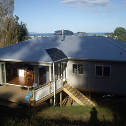 Sustainable pole house, Whangamata