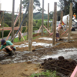 Sustainable pole house, Whangamata