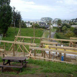 Sustainable pole house, Whangamata