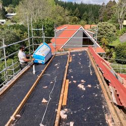 New insulation & re-roof