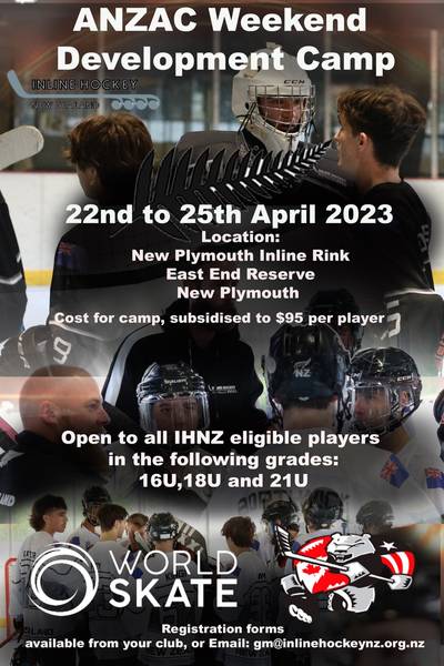 IHNZ Development Camp Anzac Weekend 2023